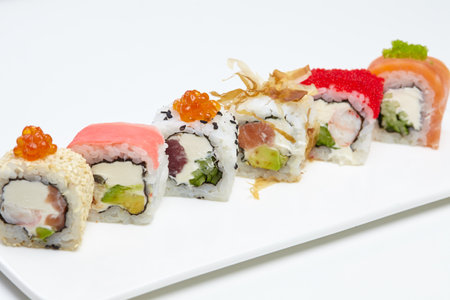 tasty sushiの写真素材