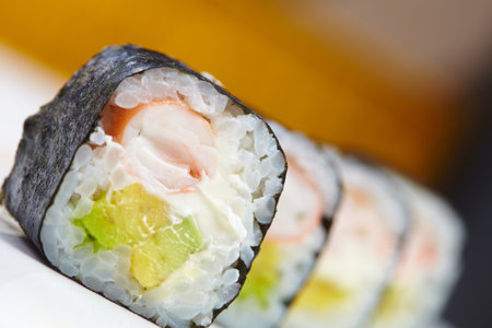 tasty sushiの写真素材