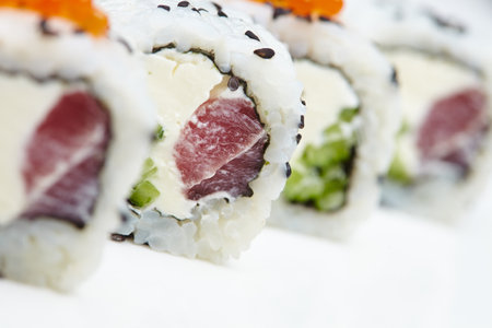 tasty sushiの写真素材