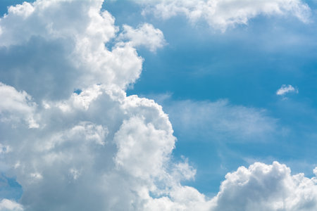 The atmosphere, great beauty skyの写真素材
