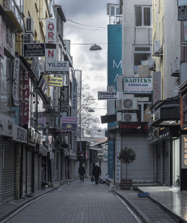 Street view of Istanbul, Turkeyのeditorial素材