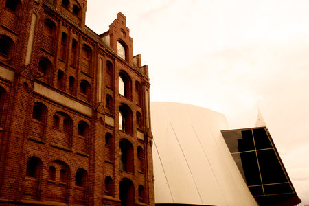 Liverpool, Merseyside, England, UK, Western Europe. The Liverpool Science Museum is a museum of modern and contemporary art.のeditorial素材