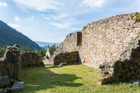 Ruins of the medieval fortress of Machu Picchu, Peruのeditorial素材