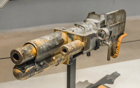 Museum of the Great Patriotic War. Soviet machine gun.