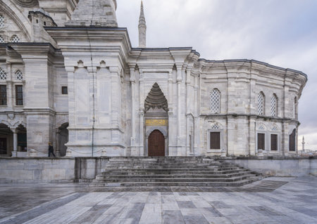 Mausoleum of Suleymaniye Mosque in Istanbul, Turkeyのeditorial素材