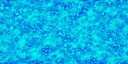Abstract blue background with many small stones in it. 3d renderingのeditorial素材