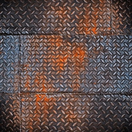 Rusty metal plate background. Rusty metal plate texture. Rusty metal plate background.のeditorial素材