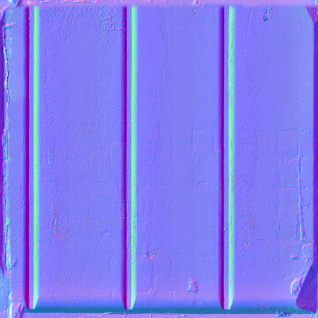 Abstract background of metal plate painted in blue and pink. Seamless texture.のeditorial素材
