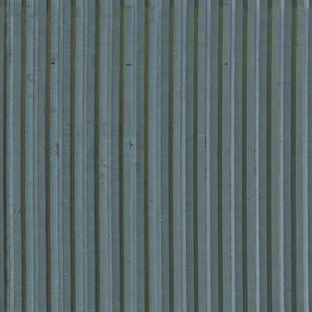 Green corrugated iron sheet texture or background for any of your designのeditorial素材
