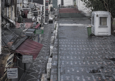 The streets of Istanbul.のeditorial素材