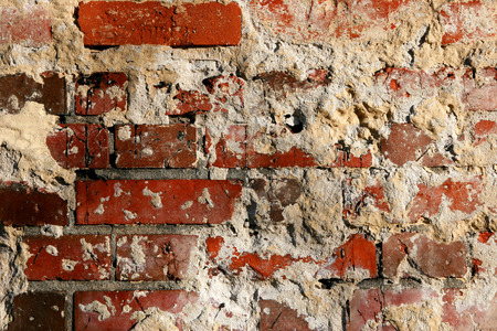 Old brick wall background