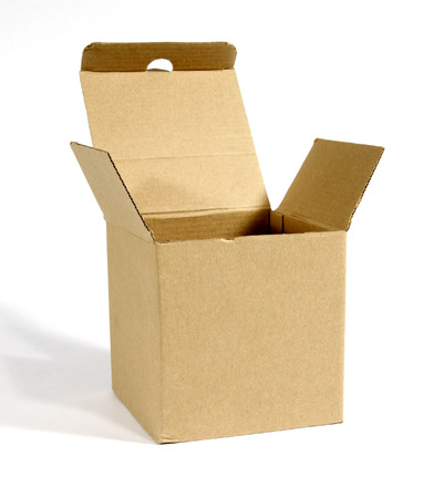 open paper box