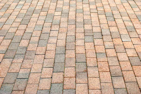 Cobbled road close-up; texture; backgroundの写真素材