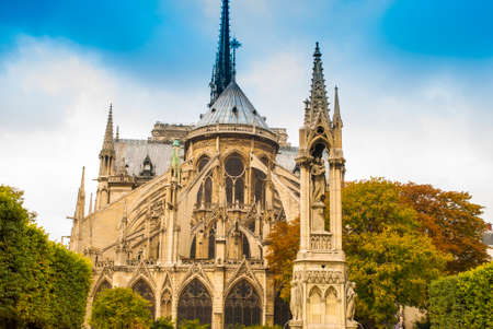 Notre Dame de Paris Cathedral.Paris. Franceの写真素材