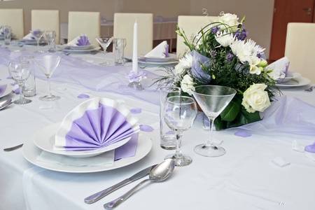 Wedding tableの写真素材