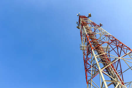 Communication towerの写真素材