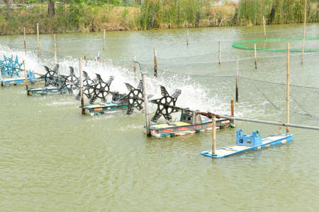 Water Treatment Device for increase oxygen in waste water