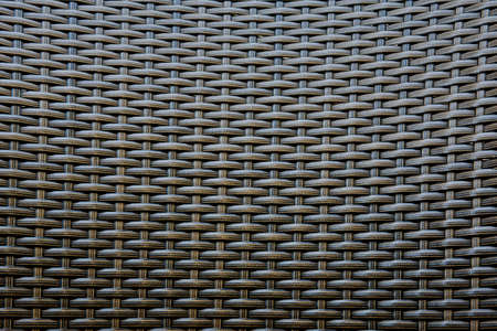 Woven wood pattern backgroundの写真素材