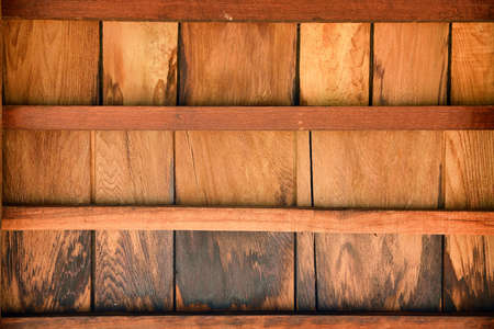 Wood roofing pattern detailの写真素材