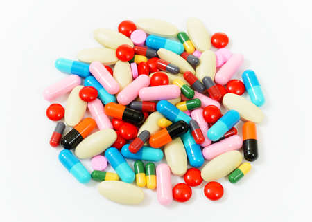 Assorted pills