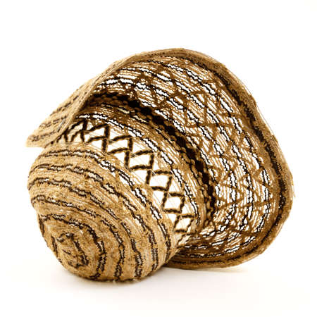 Cowgirl hat isolated on white backgroundの写真素材