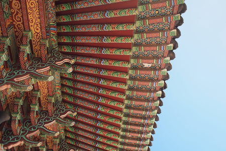 Korean traditional architecture eaves