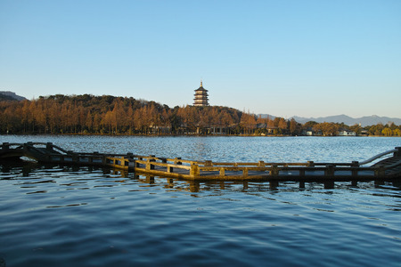 Leifeng Pagoda sceneryのeditorial素材