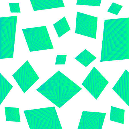 Pattern of geometric shapes.Texture with flow of spectrum effect. Geometric background. Copy that square to the side, the resulting image can be repeated, or tiled, without visible seams.のイラスト素材