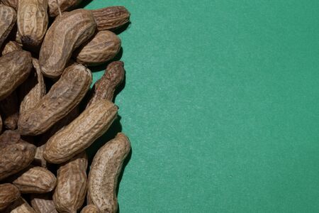 Uncleaned inshell peanuts. Peanuts, for background or textures.