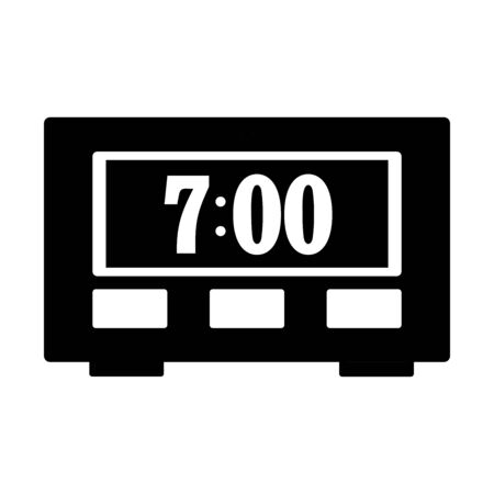 detailed illustration of a bright themed countdown timerのイラスト素材