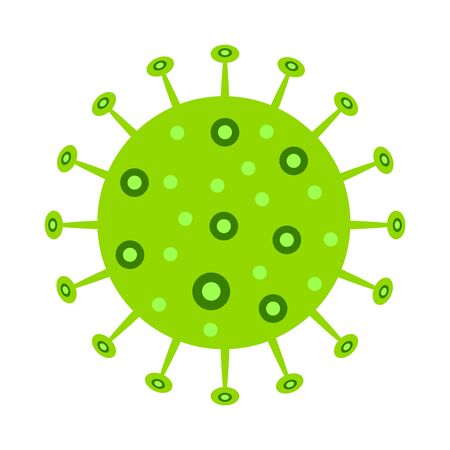 Illustrations concept coronavirus COVID-19.  Vector illustrationのイラスト素材