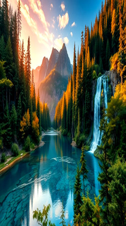 Yosemite National Park, California, United States of America.の写真素材