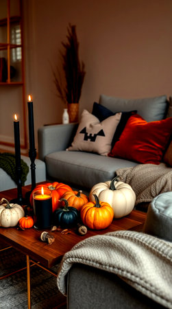 Waterfall in the mountains. Mountain lake with a waterfall in the background.の写真素材