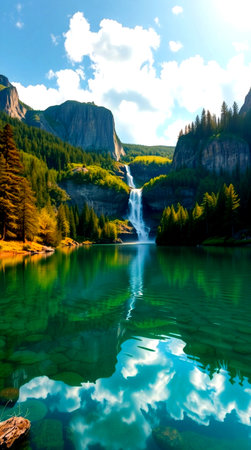 Yosemite National Park, California, United States of America.の写真素材