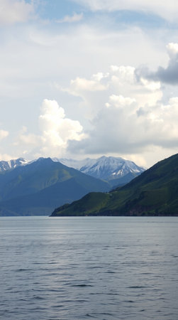 Lake Wakatipu, Queenstown, New Zealand.