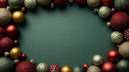 Sleek contemporary mockup with red-and-gold minimal tones.の写真素材