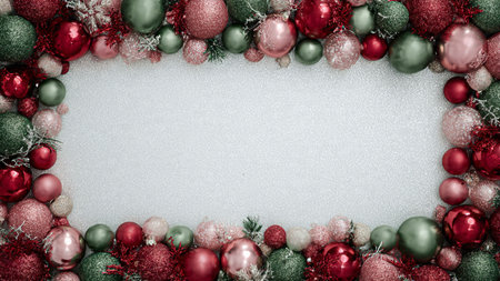 Old-world Christmas arrangement with textured red surfaces and antique gold elements.
