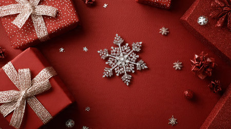 Balanced modern frame with clean angles and polished gold accents.の写真素材