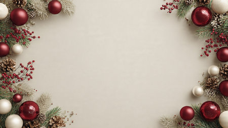 Cozy warm-toned festive scene with handcrafted gift sets.