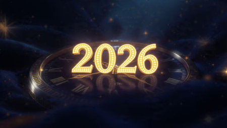 2026 luxury template with frosted corner glow and refined metallic sheen for high-end seasonal...