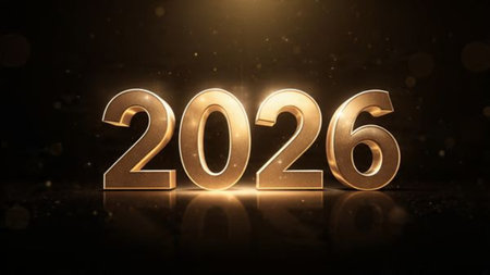 2026 luxury holiday greeting with smooth silver frost bloom and minimal noise layer.