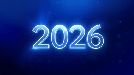 2026 luxury celebration design with soft frozen glow edges and minimal noise overlay.