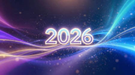 Premium 2026 backdrop with pearl-silver haze and soft celebration shimmer overlay, ultra HD.