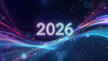 Premium 2026 winter backdrop with crystal frost shine and crisp layout balance.