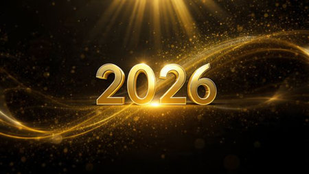 Luxury 2026 winter canvas with calm icy gradients and refined premium lighting.