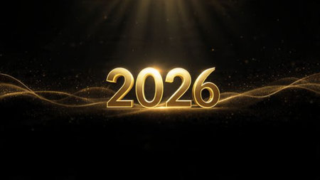 2026 luxury holiday template with frosted glow arcs and minimal noise diffusion.