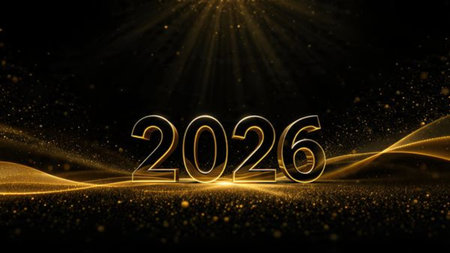 Premium 2026 holiday design with silver frost diffusion and clean balanced layout.