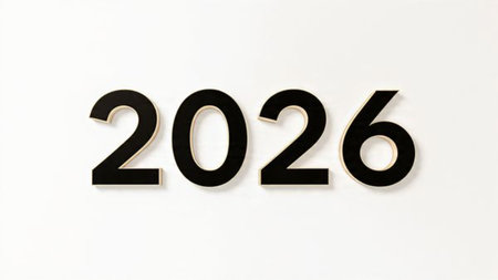 2026 luxury winter canvas with pearl frost bloom and minimal festive accents.