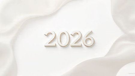 Luxury 2026 backdrop with crystal light diffusion and subtle premium shimmer noise.