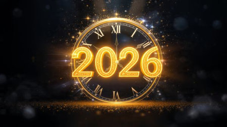 2026 luxury winter greeting with pearl frost bloom and minimal festive charm.